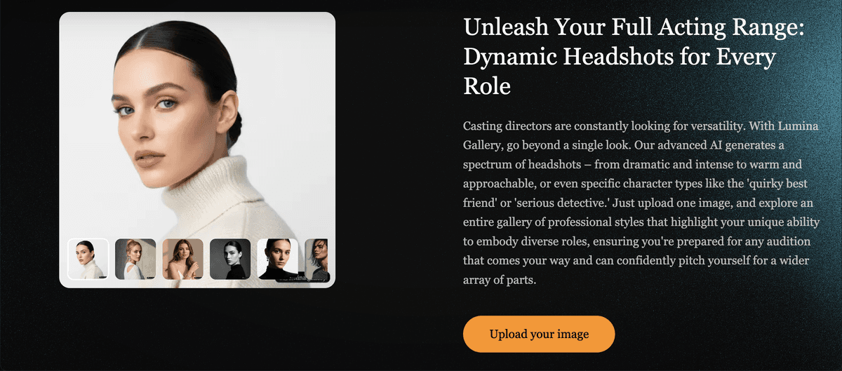 Acting Headshots for Every Role