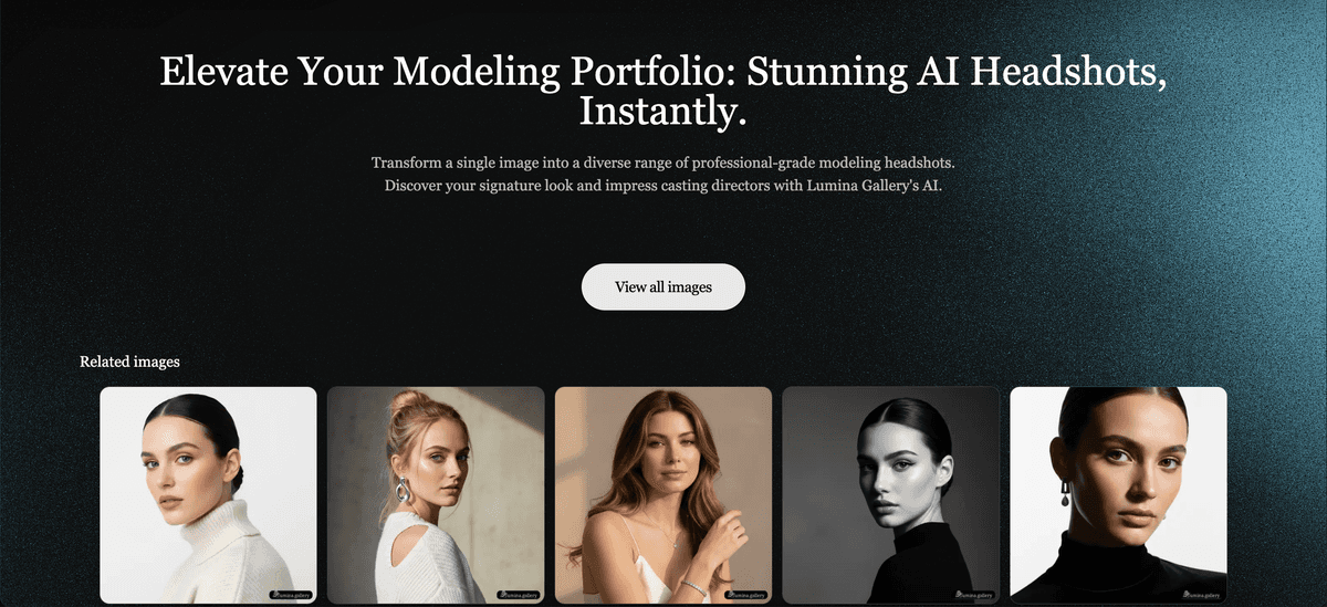 Modeling Portfolio AI Headshots