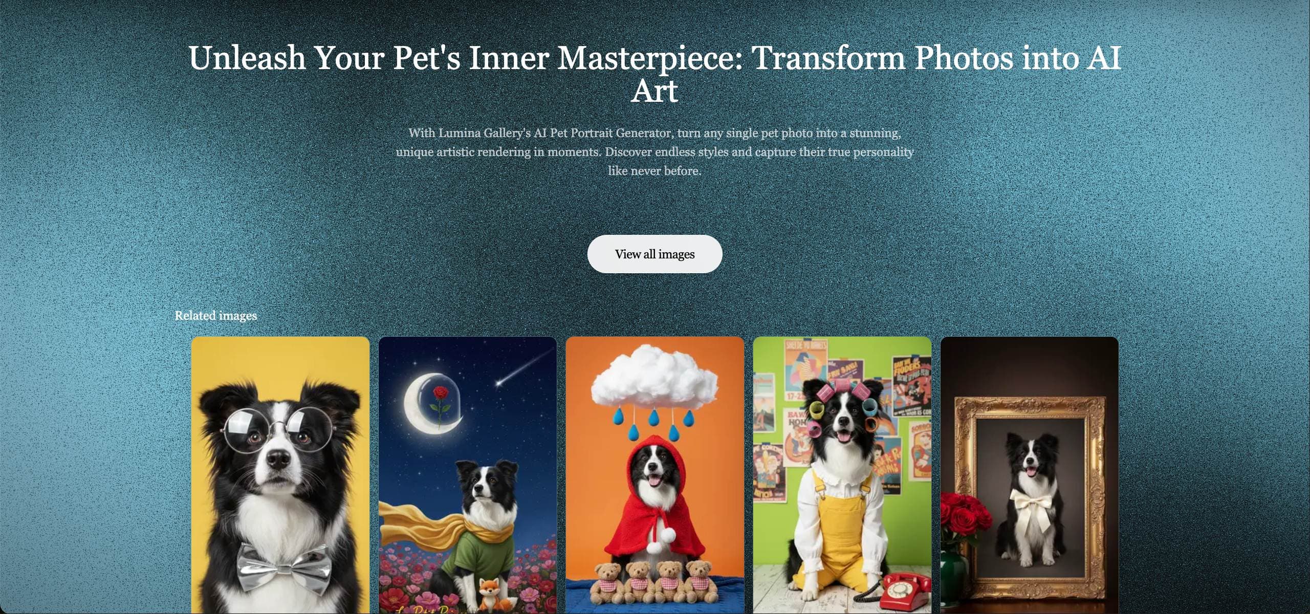 AI Pet Portrait Generator
